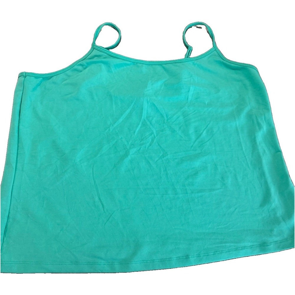Lane Bryant Mint Green Spaghetti Strap Cami Tank 18/20 Plus Size Stretch